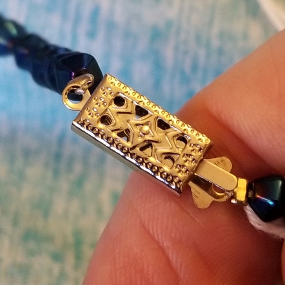 NWT 3pc Handmade Necklace Bracelet Earrings - Picture 4 of 8